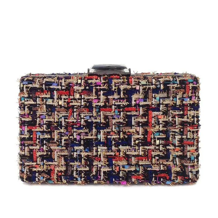 Hard Case Clutch - Black