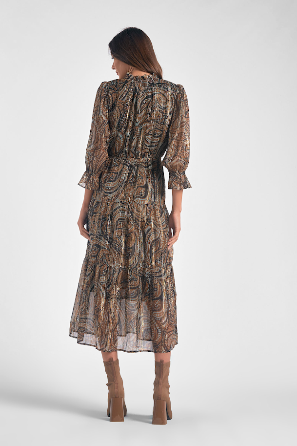 The Chancely Dress - Brown
