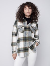The Alix Shirt jacket - Spruce