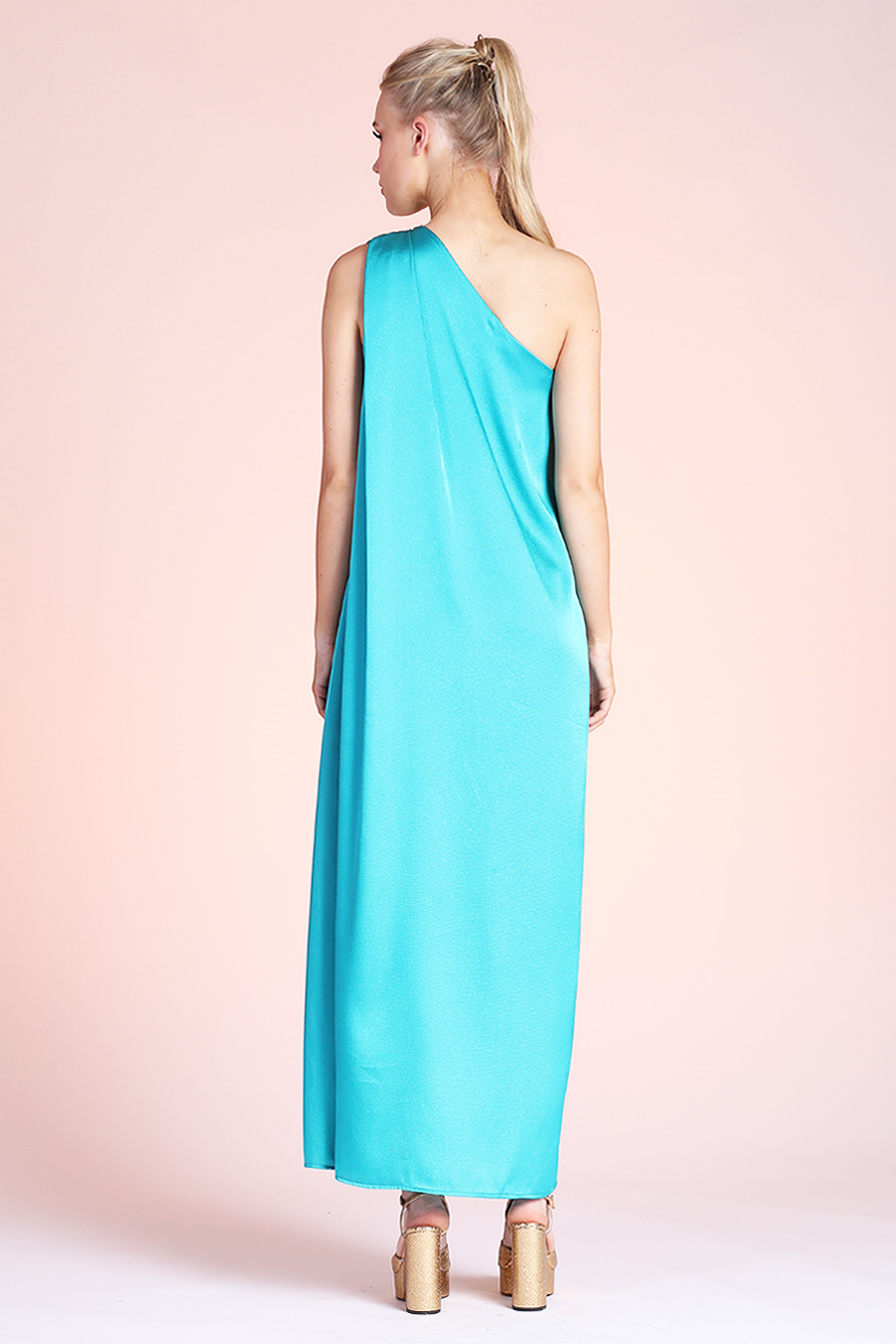 Greek Goddess Maxi Dress - Teal