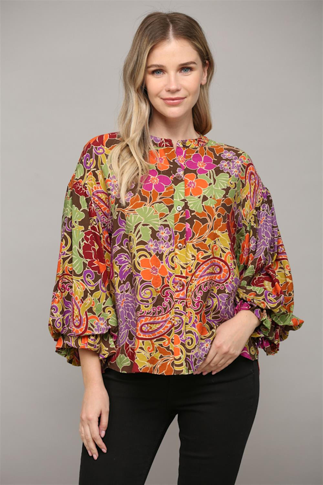 Jazzy Top - Brown