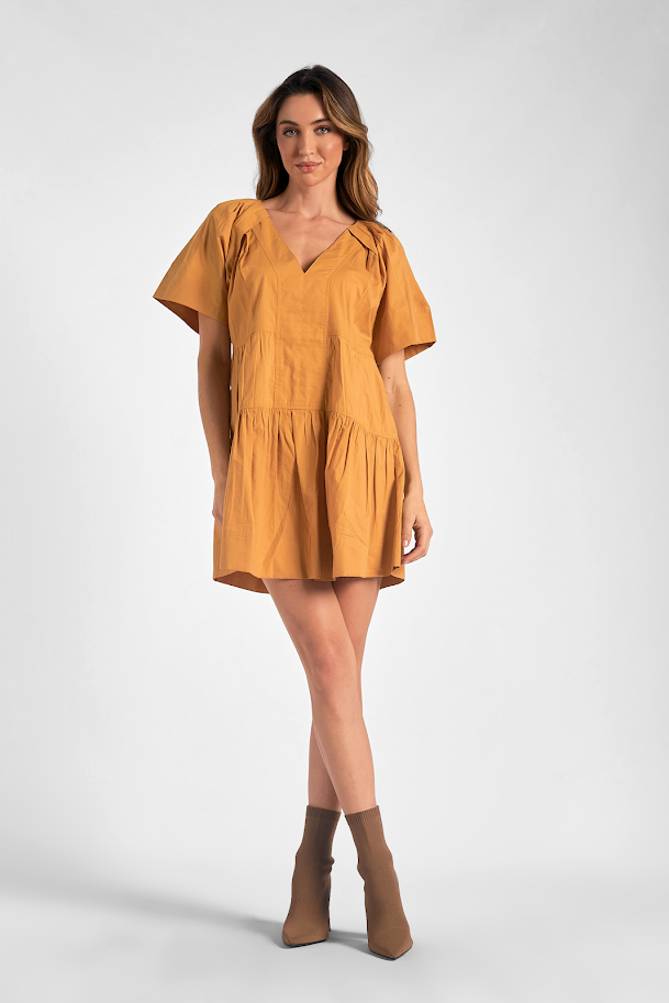 The Charli Dress - Gold