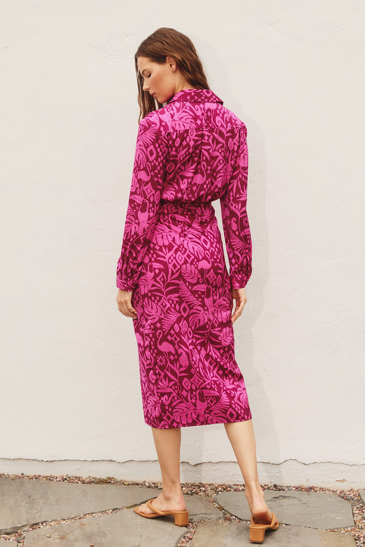 Toucan Me Dress - Boysenberry