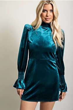 The Allison Dress - Teal