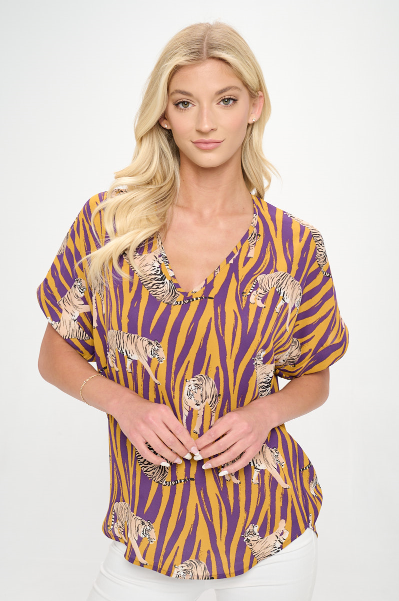 Madison Top - Roarin' LSU
