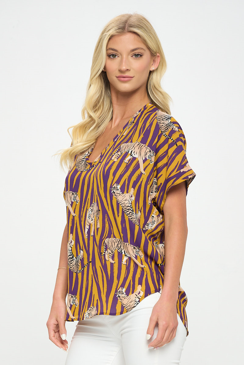 Madison Top - Roarin' LSU