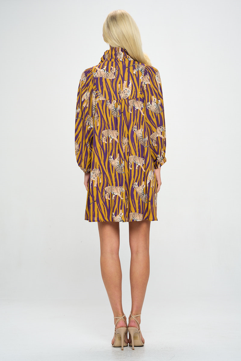 The Savannah Dress - Roarin' LSU