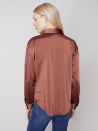 The Farrah Shirt - Cinnamon