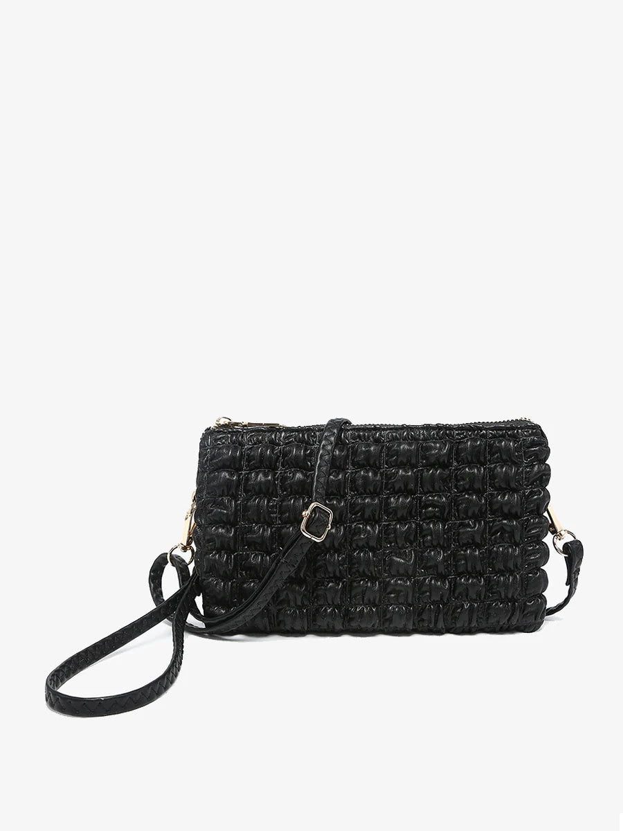 Riley Bubble Crossbody - Black