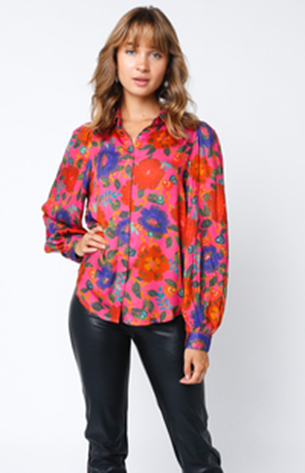 Fun And Floral - Fuchsia