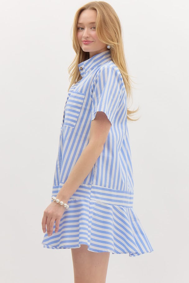 The Jamie Dress - Light Blue