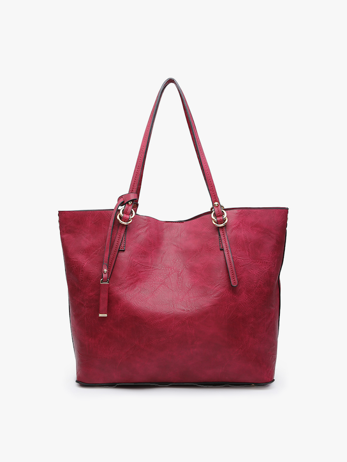 Iris Purse - Burgundy