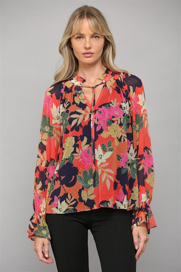 The Nancy Top - Navy