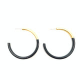 Liz Large Hoop - Hot Pink