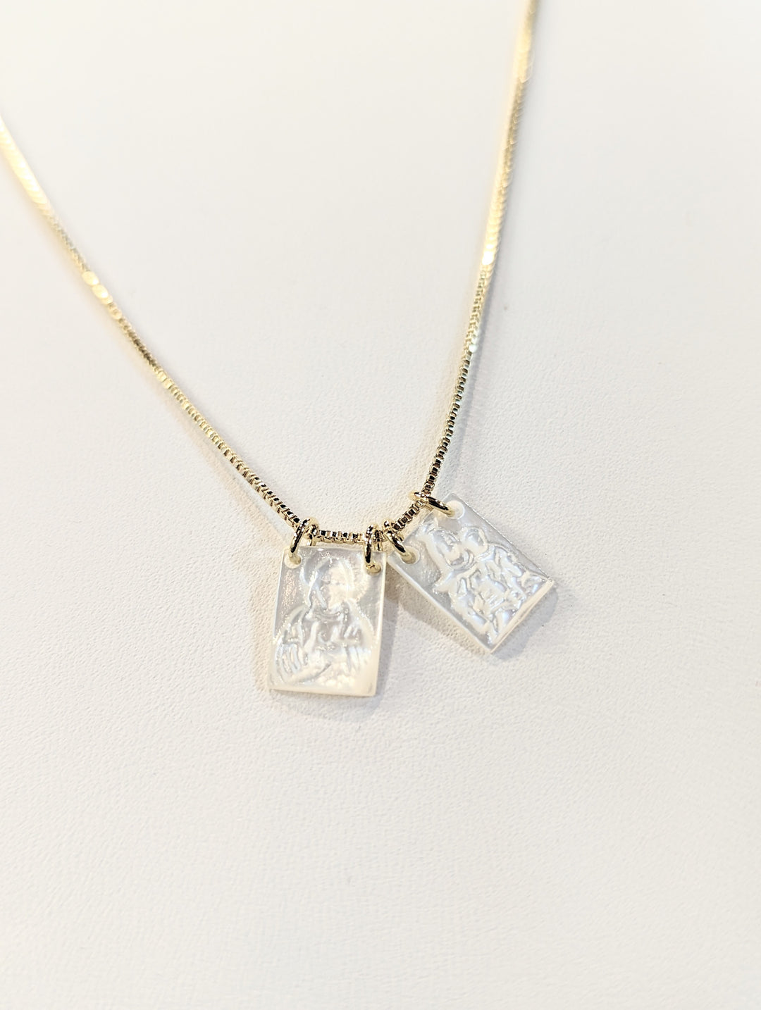 Scapular Necklace - Gold