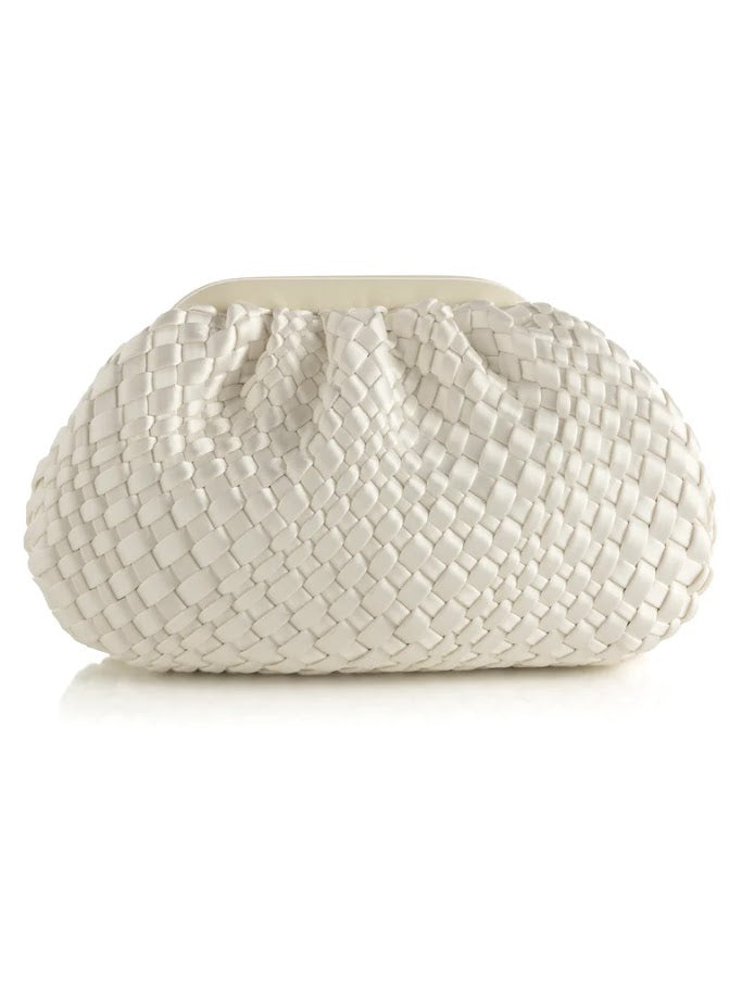 Bailey Clutch - White