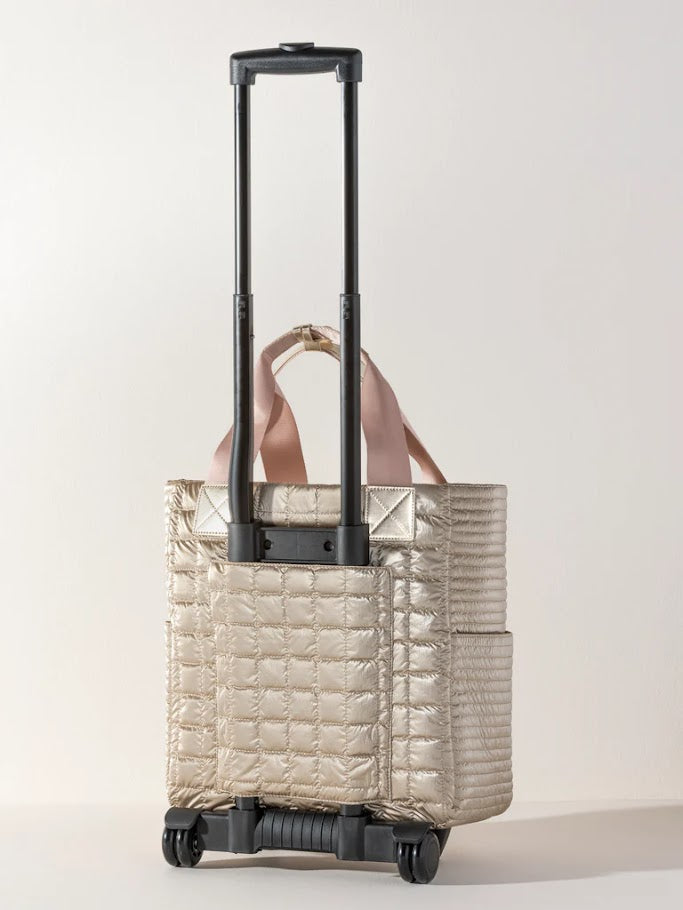 Logan Roller Tote - Gold