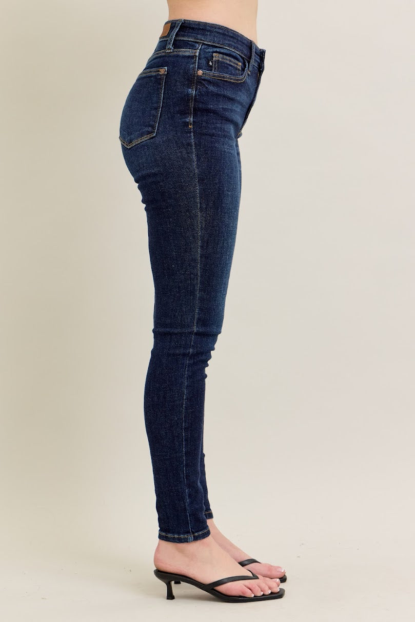 Connie HR Skinny Jeans - Dark Denim