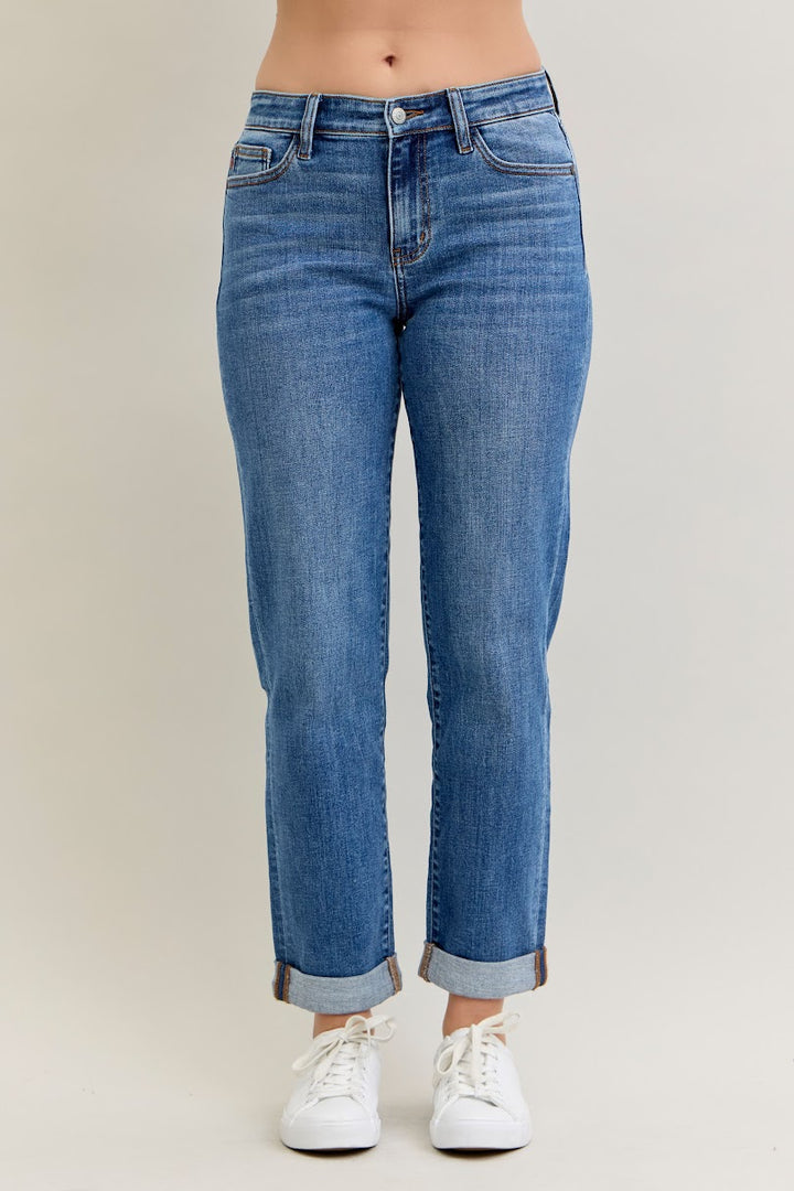 MR Classic Boyfriend Jean - Medium Wash