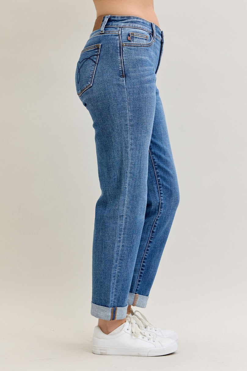 MR Classic Boyfriend Jean - Medium Wash