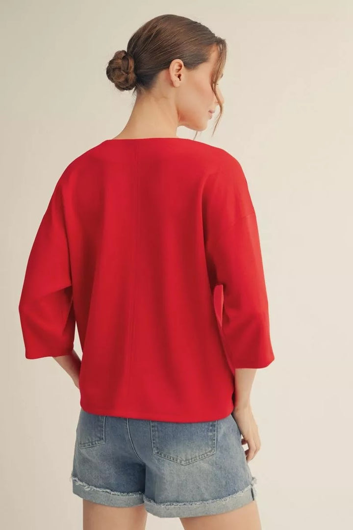 Classic Top - Tomato Red