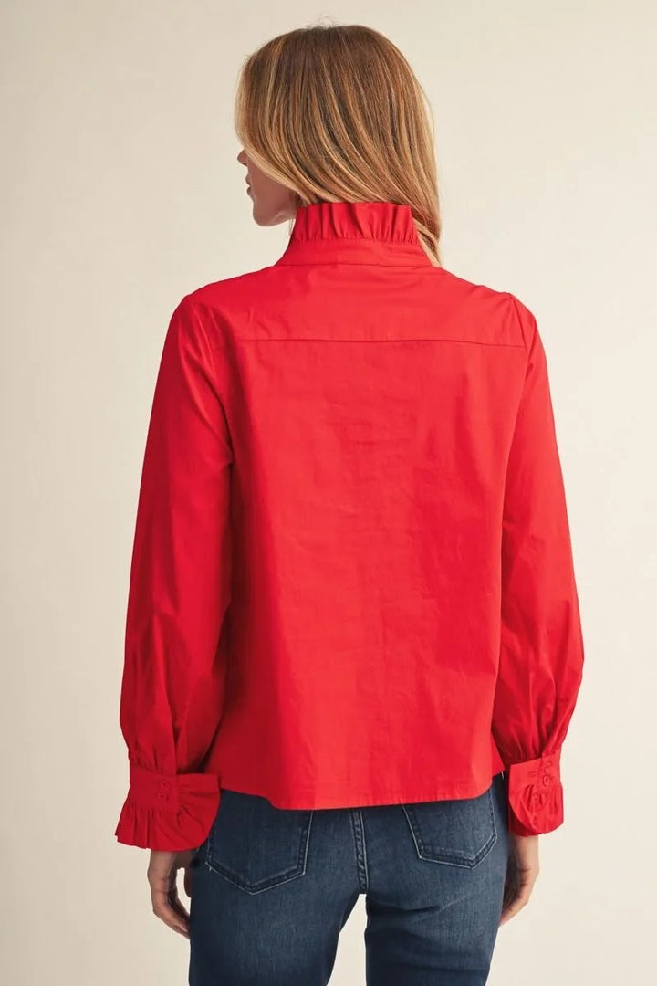Scarlet Shirt- Red