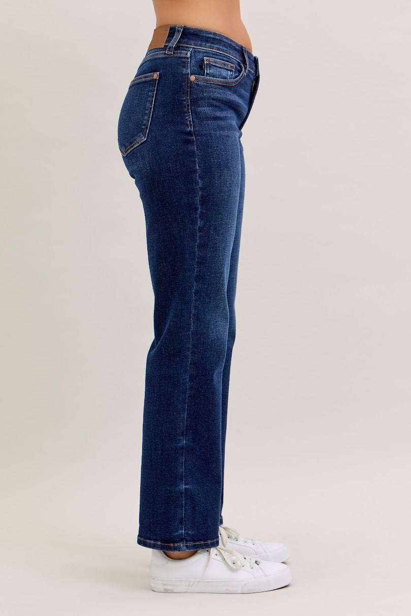 My Basic MR Straight Jean - Dark Wash