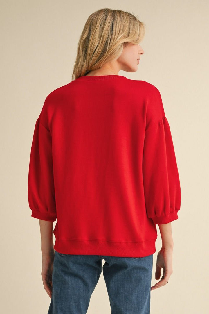 My Soft & Comfy Top - Red
