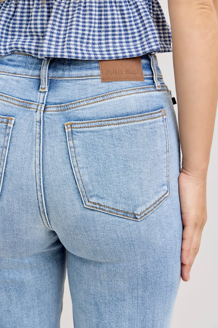 Penelope Straight Leg Jeans - Light Denim