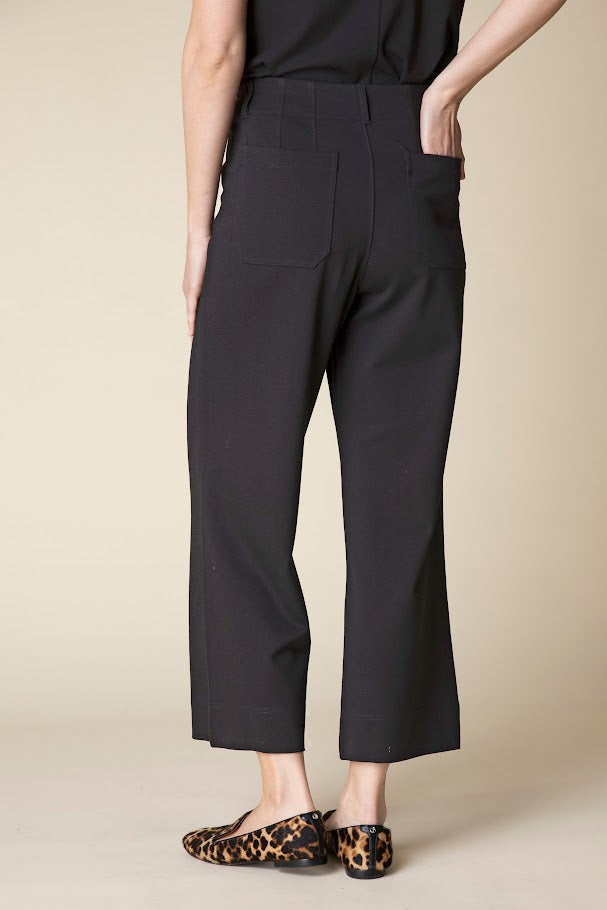 Luxe Ponte Pant - Black