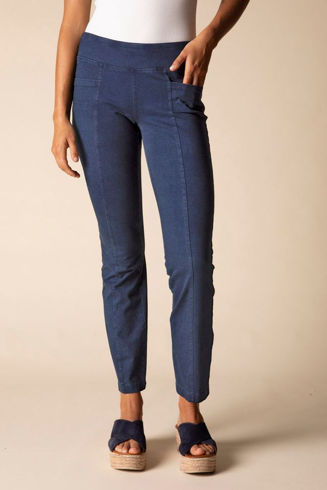 Susan Straight Leg Pants - Denim