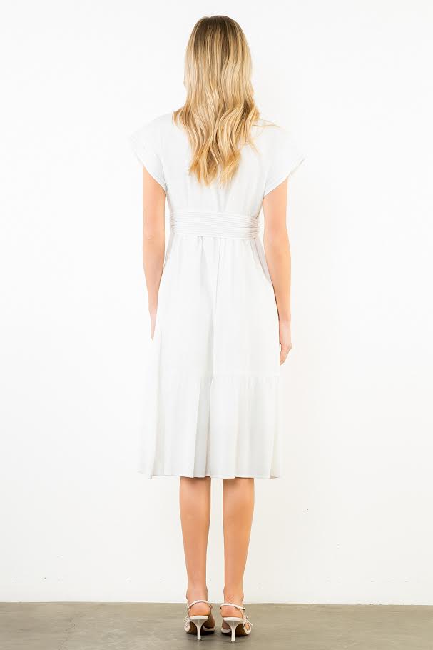 Carlee Dress - White