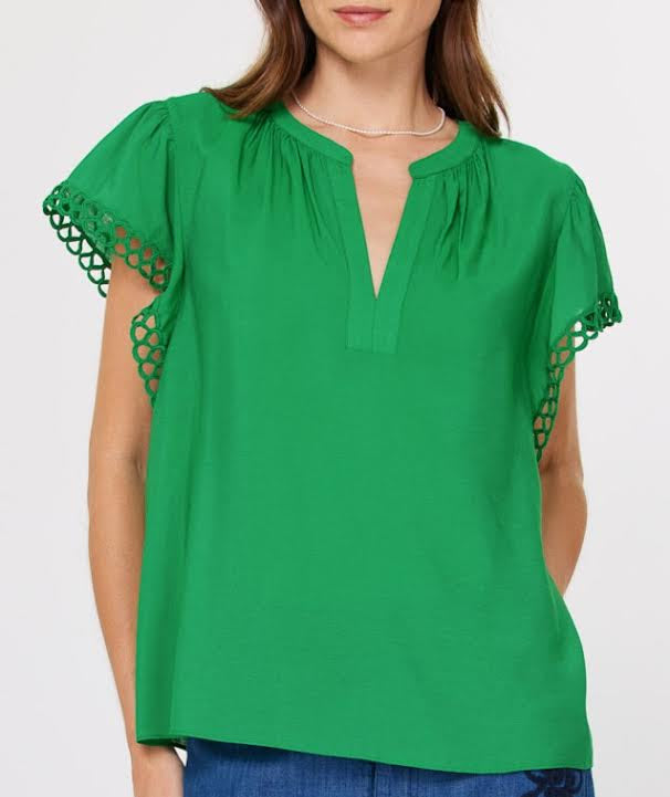 The Cindy Top - Spring Green