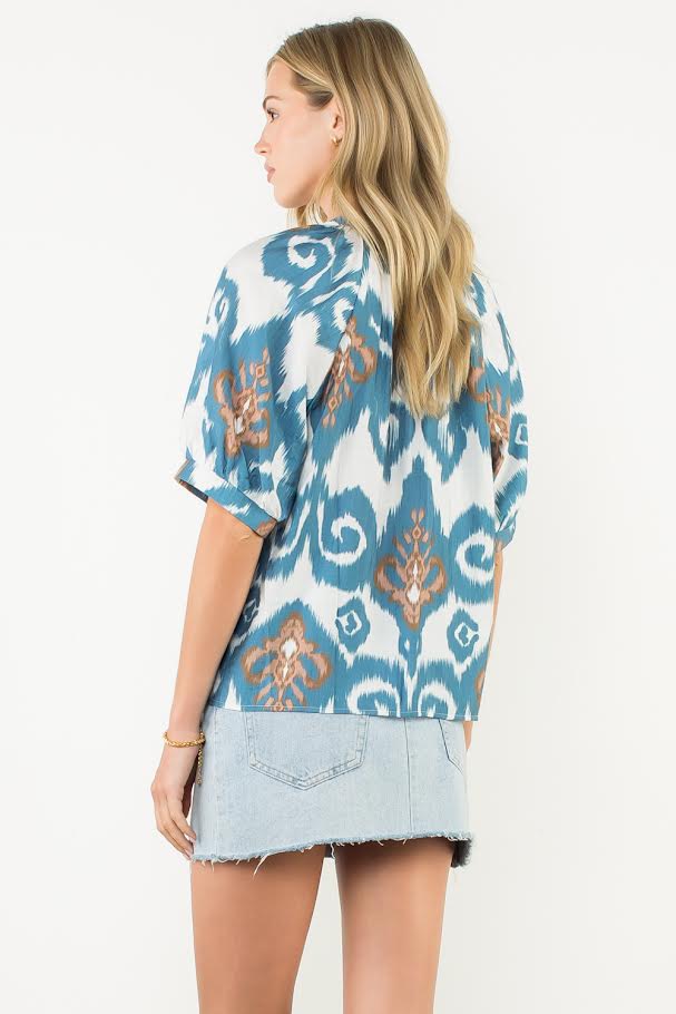 The Jessica Top - Blue