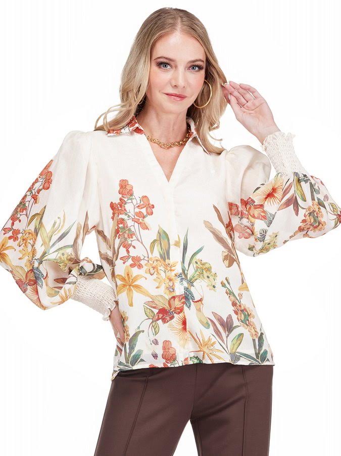 Clementine Top - Wild Bloom