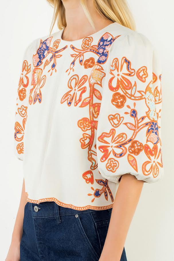 Penny Top - Cream