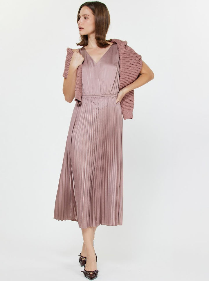 Perfect Dress & Sweater Set - Ash Rose