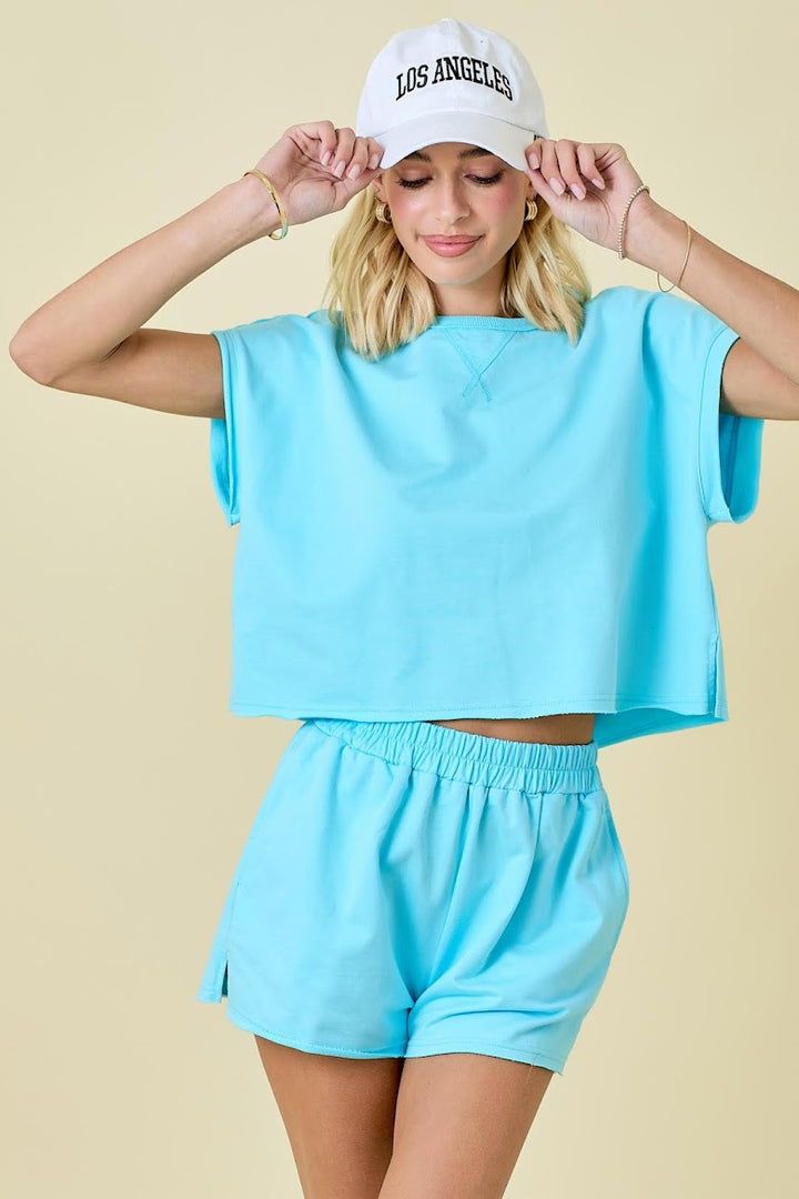 Franie Short Set - Blue