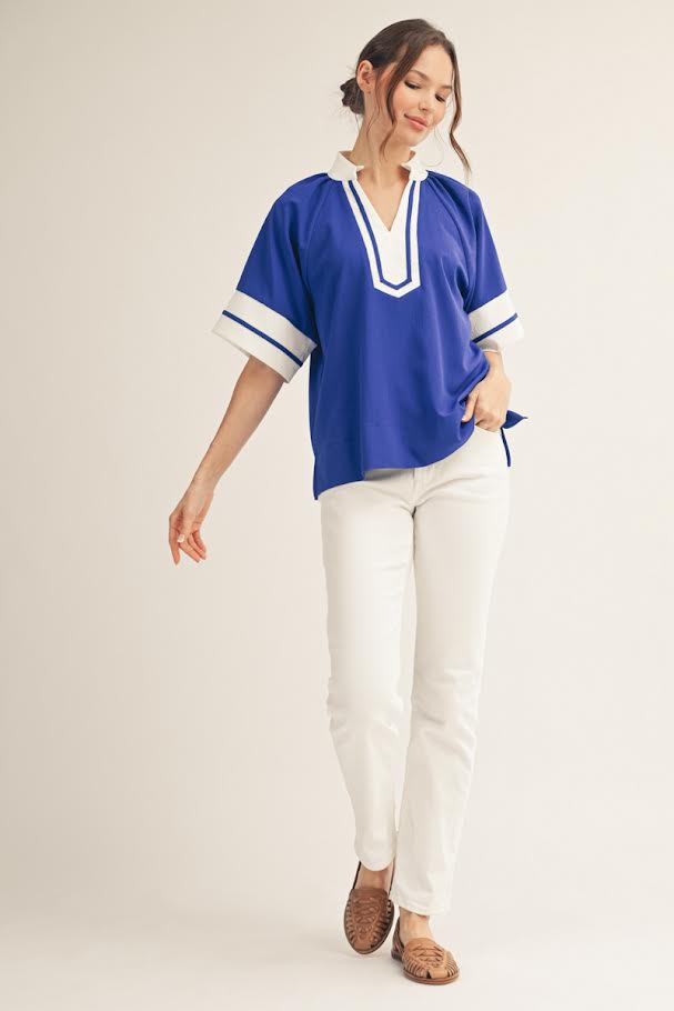 Cleo Top - Royal