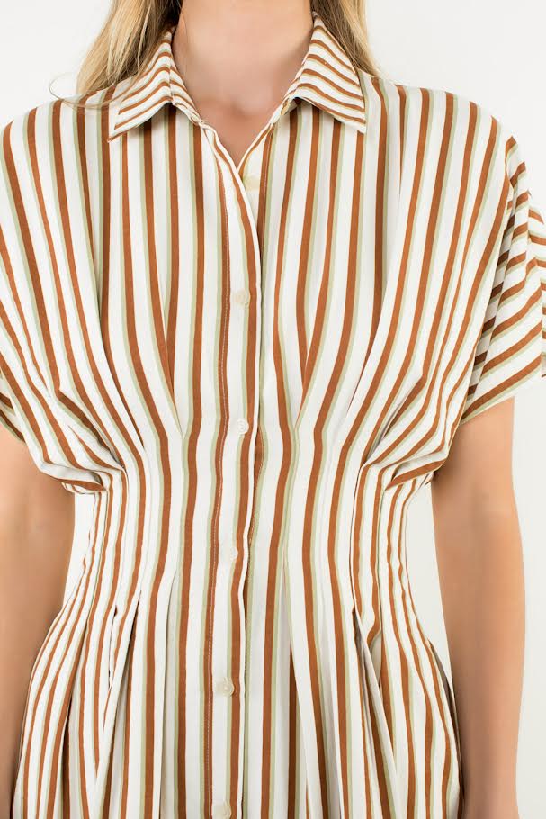 The Amber Dress - Brown