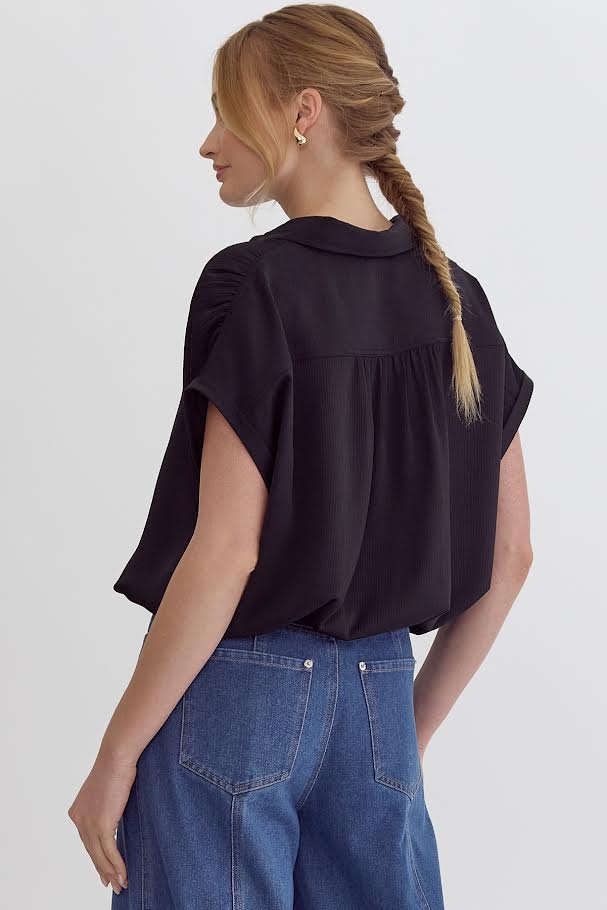 The Vivian Top - Black