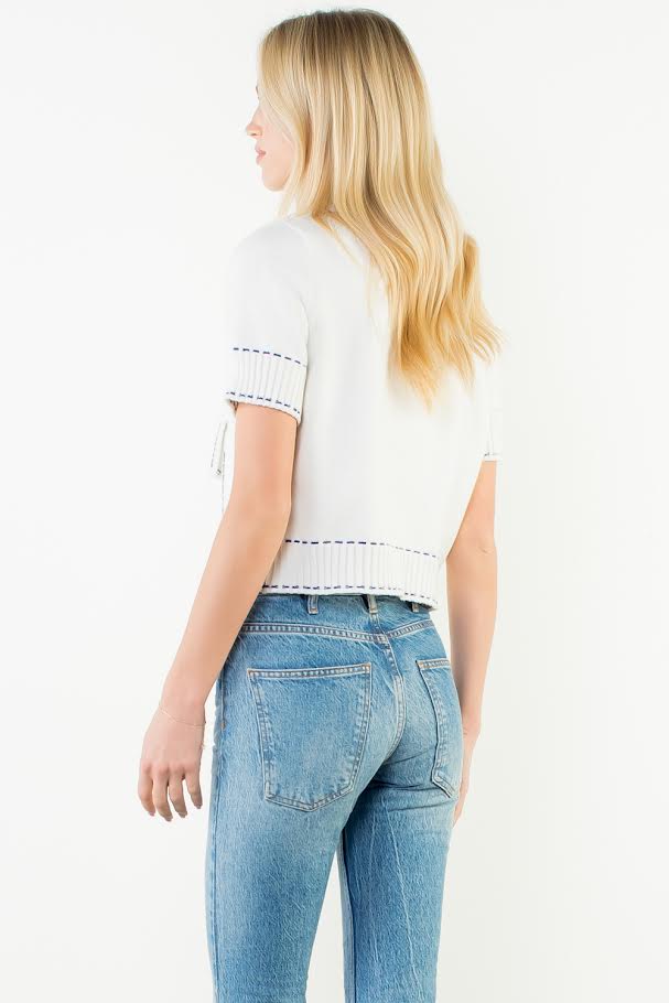 Amelia Sweater - White