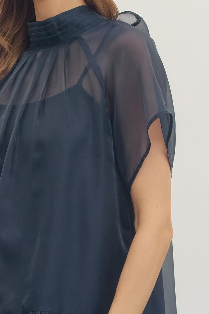 Ellie Mae Dress - Navy