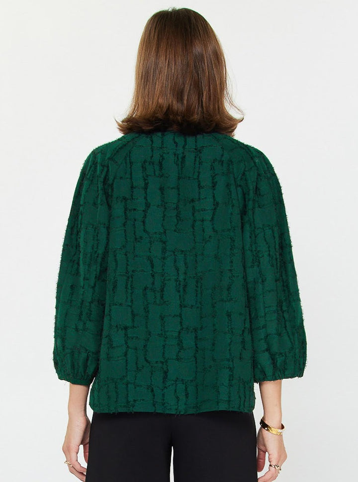 Alexandra Blouse - Emerald Green