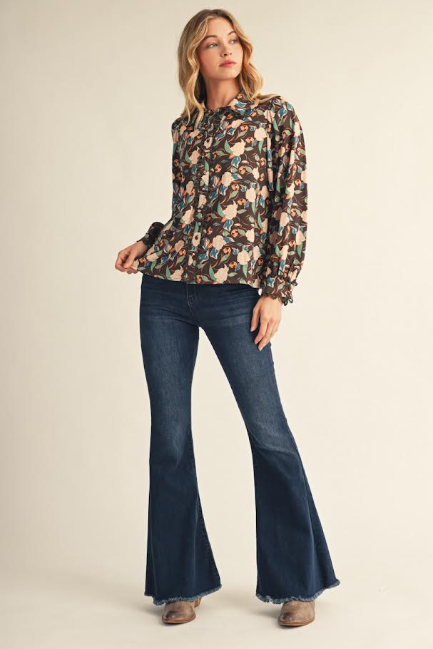 Rosie Blouse - Brown
