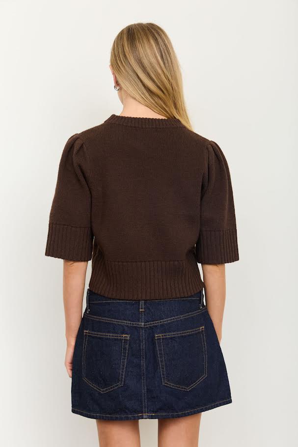 Fran Sweater - Brown