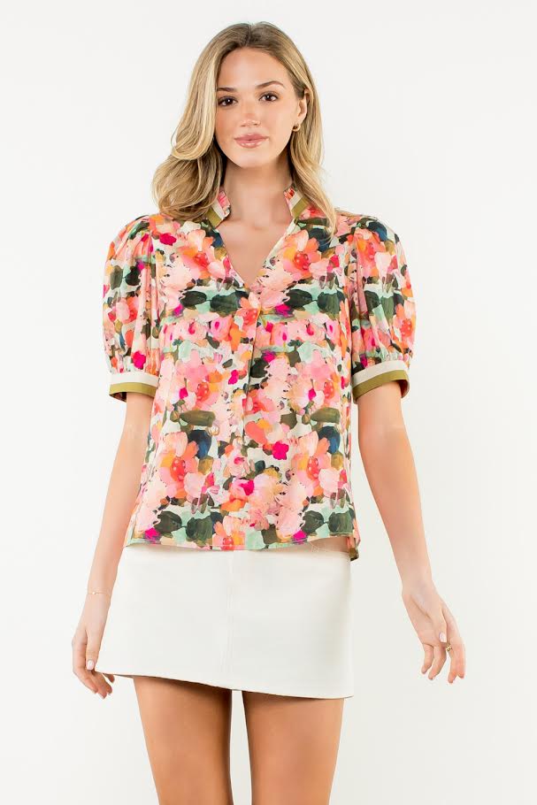 The Colleen Top - Cream