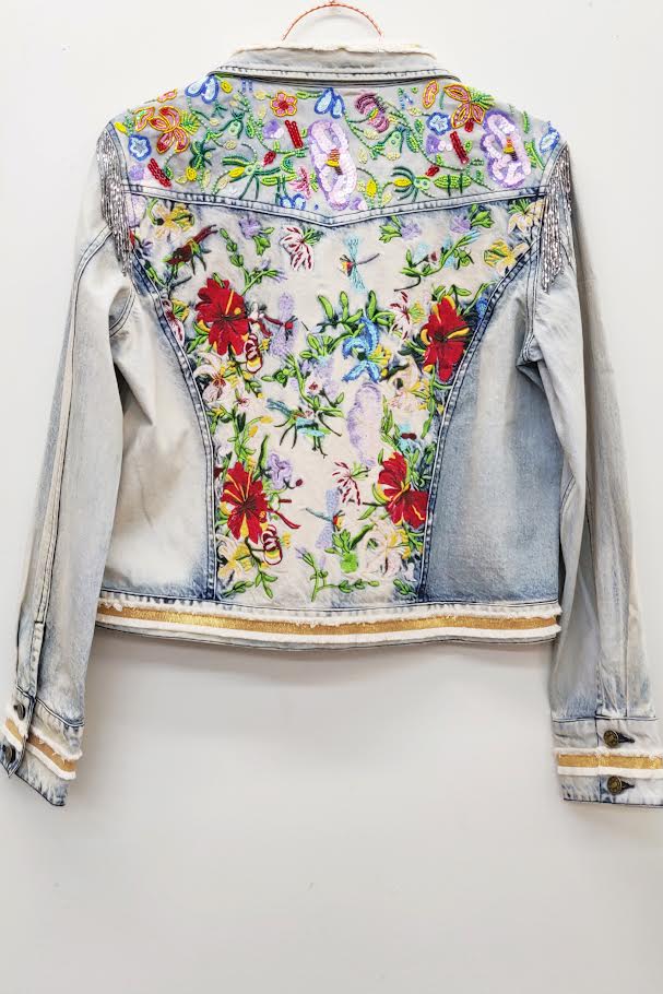 Country Queen Jacket - Washed Denim