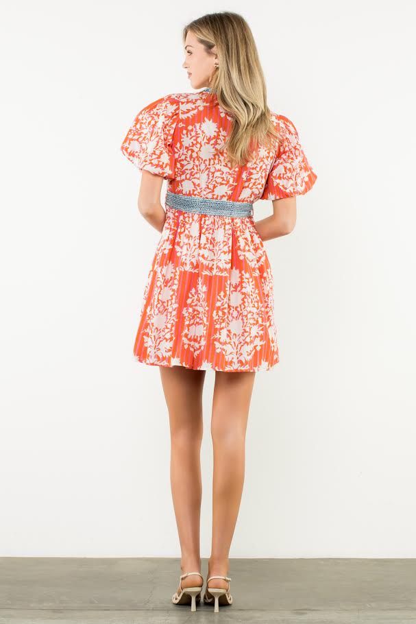 The Clementine Dress - Radiant Orange
