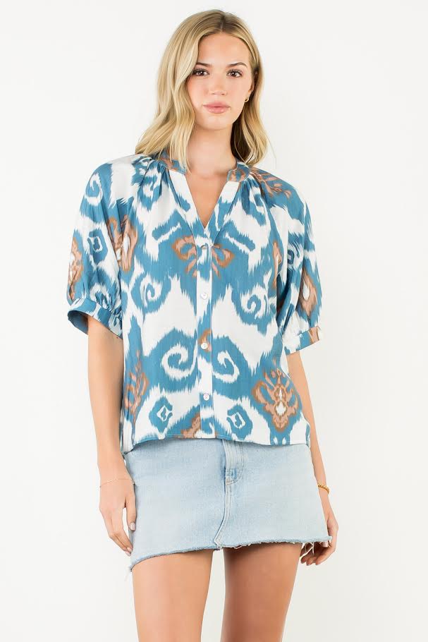 The Jessica Top - Blue